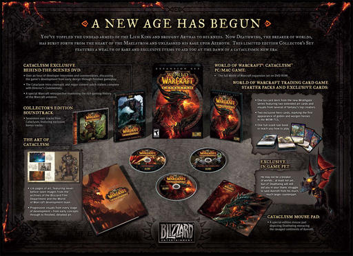 World of Warcraft - Коллекционное издание World Of Warcraft: Cataclysm. Российский анонс. World of Warcraft - Коллекционное издание World Of Warcraft: Cataclysm. Российский анонс.
